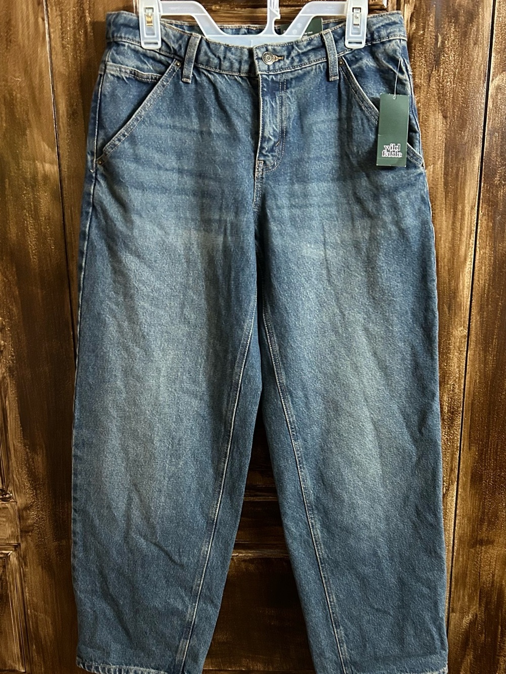 Women’s Jeans /Wild Fable,Mid Rise,Baggy Relaxed Fit 90’s Style Size 6 31”Inseam